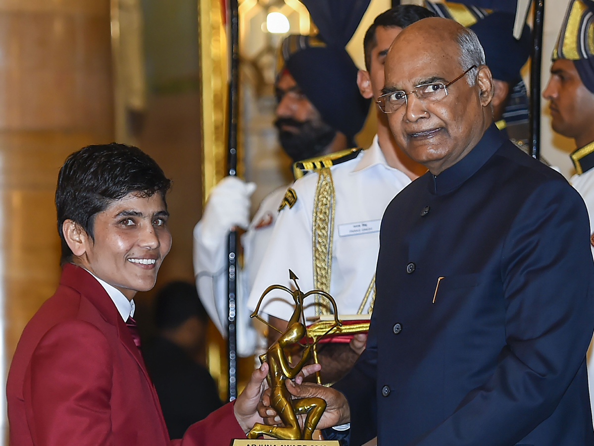 President Kovind Gives Away National Sports Awards Photo Gallery - Sakshi2