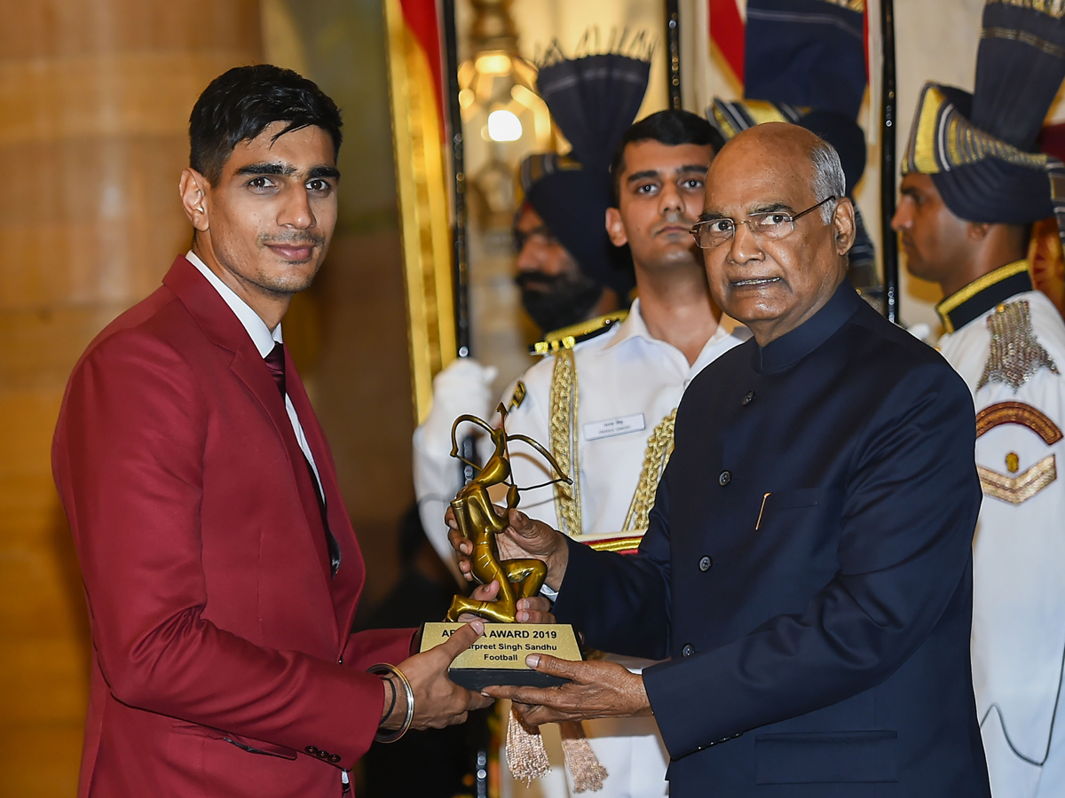 President Kovind Gives Away National Sports Awards Photo Gallery - Sakshi3