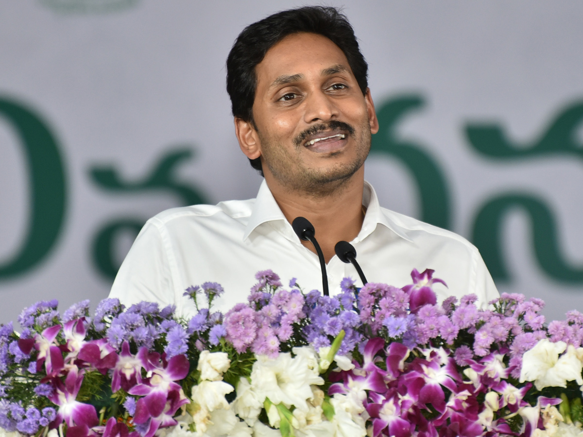 CM Ys Jagan Speech Vanamahotsava Program Guntur Photo Gallery - Sakshi14