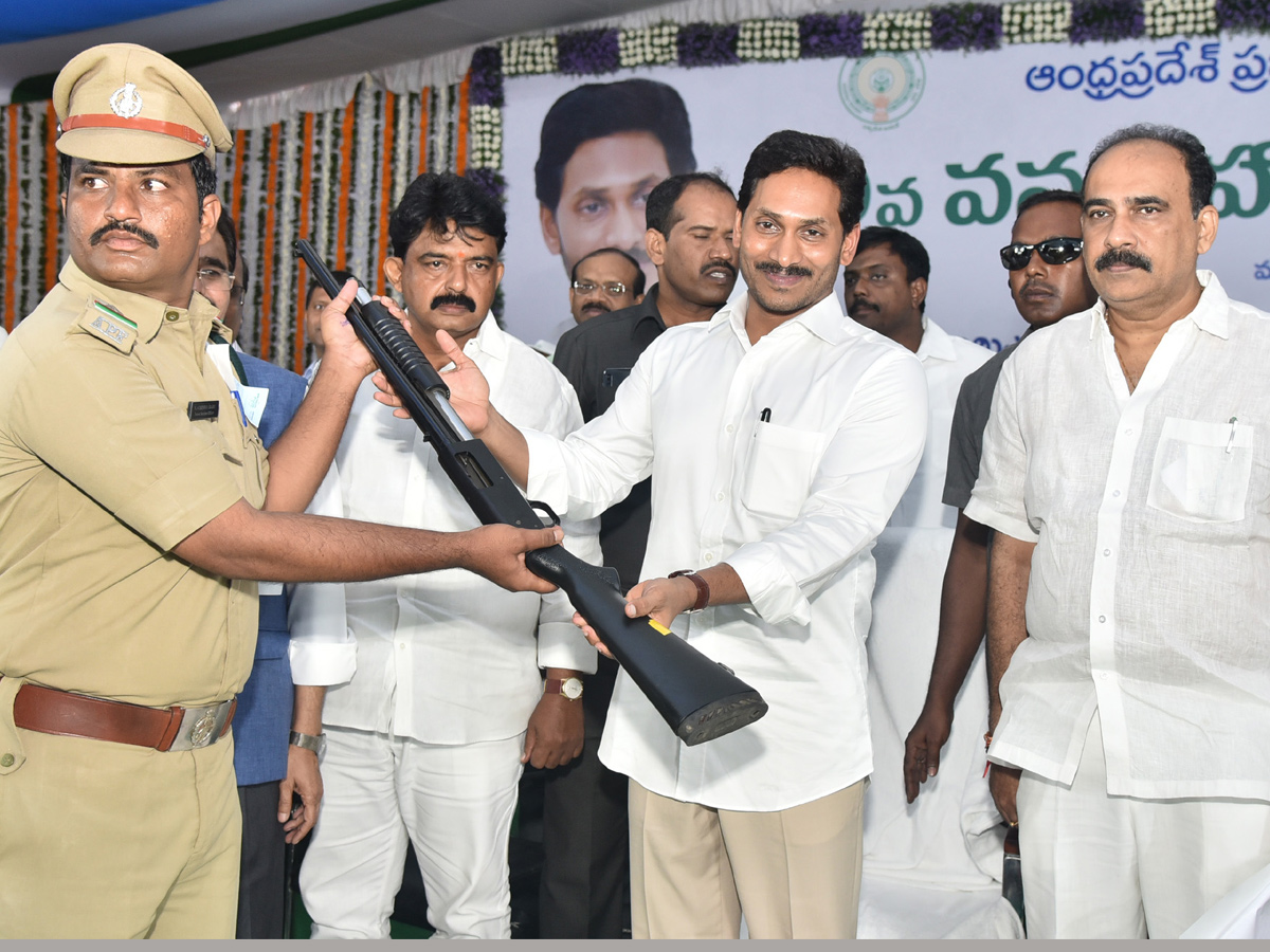 CM Ys Jagan Speech Vanamahotsava Program Guntur Photo Gallery - Sakshi24