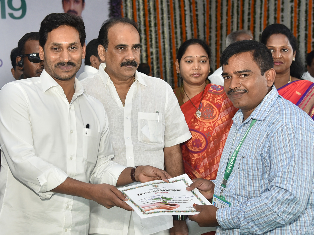 CM Ys Jagan Speech Vanamahotsava Program Guntur Photo Gallery - Sakshi43