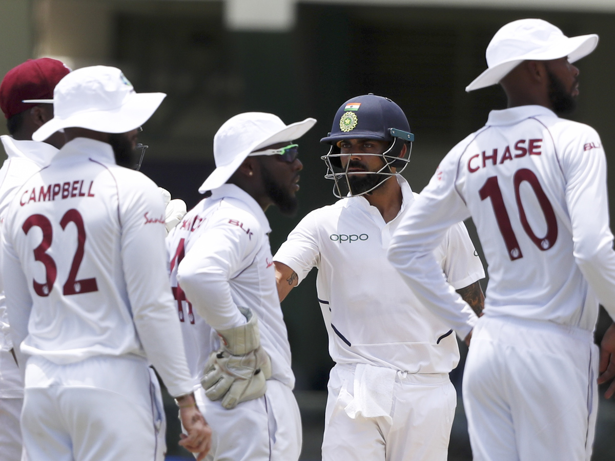 India Vs West Indies Second Test Cricket Match Photo Gallery - Sakshi2