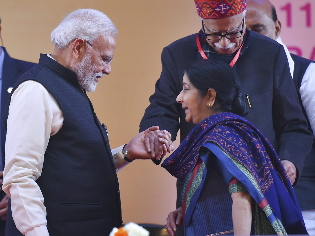 Sushma Swaraj passes away Photo Gallery  - Sakshi18