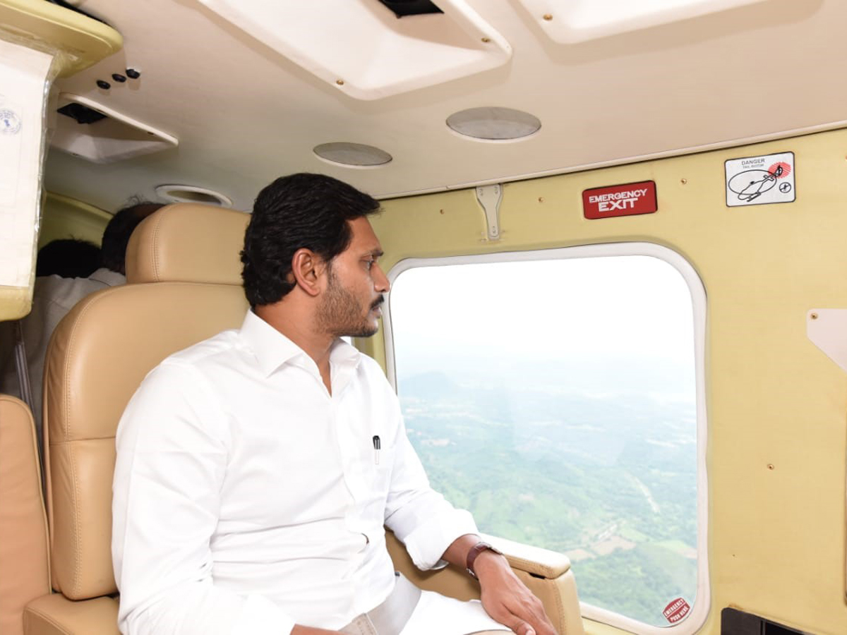 Ap Cm Jagan Conducts Aerial Survey Flood In Polavaram Photo Gallery - Sakshi1