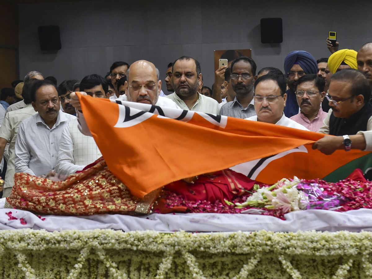 Sushma Swaraj funeral Photo Gallery - Sakshi14