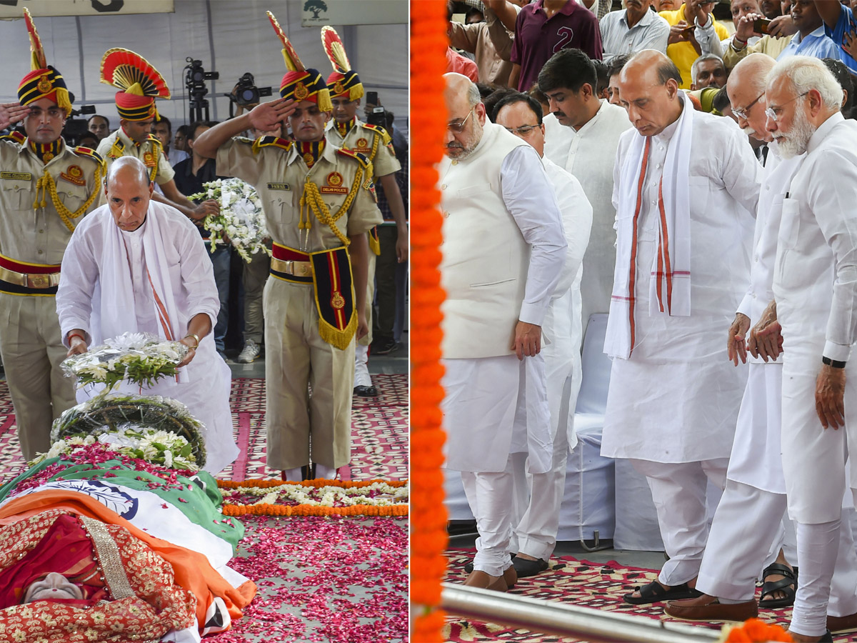 Sushma Swaraj funeral Photo Gallery - Sakshi10