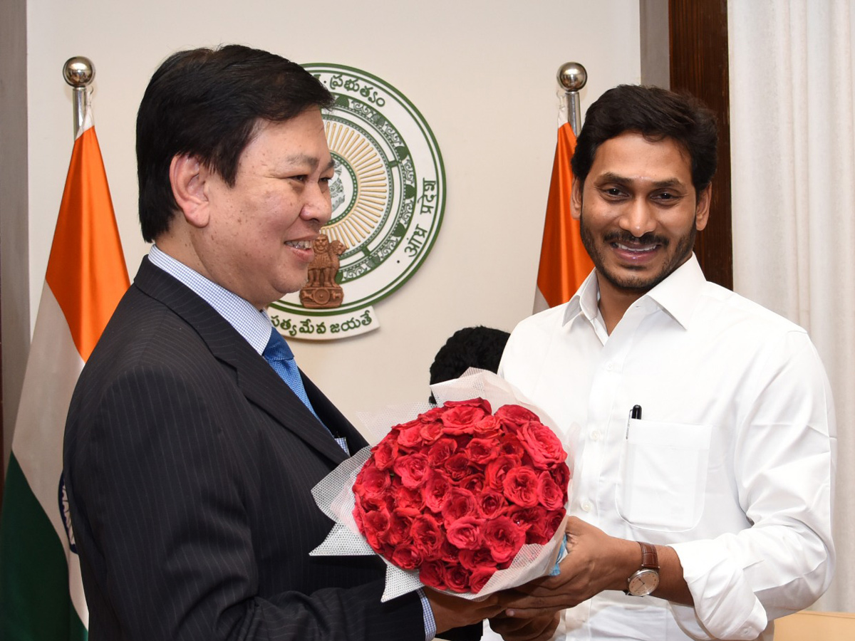 Ys Jagan Mohan Reddy Meeting Officials Outreach Meeting Photo Gallery - Sakshi10