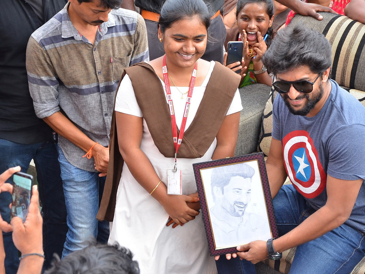 Nani At VVIT College Guntur Photo Gallery - Sakshi7