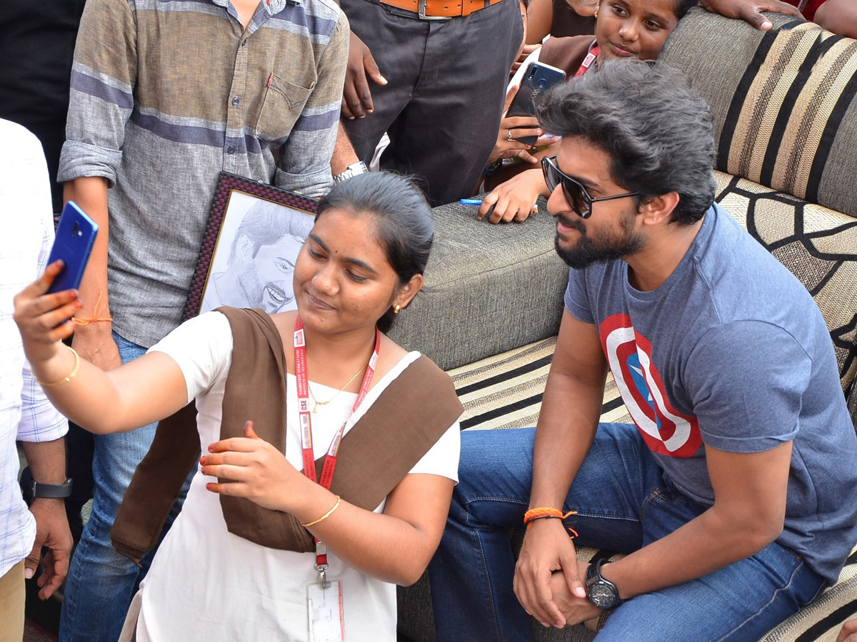 Nani At VVIT College Guntur Photo Gallery - Sakshi8