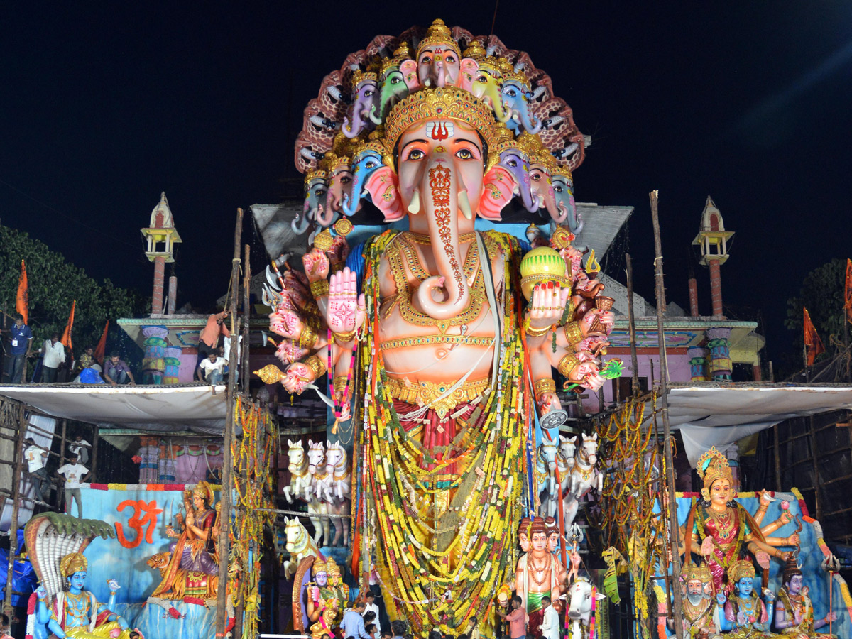 Khairatabad Ganesh Shobha Yatra Photo Gallery - Sakshi4