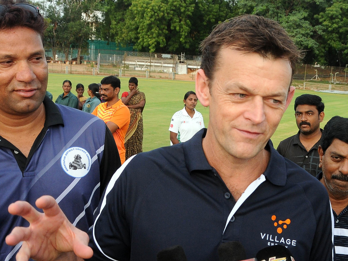 Adam Gilchrist Visited RDT Ground at Anantapur Photo Gallery - Sakshi10