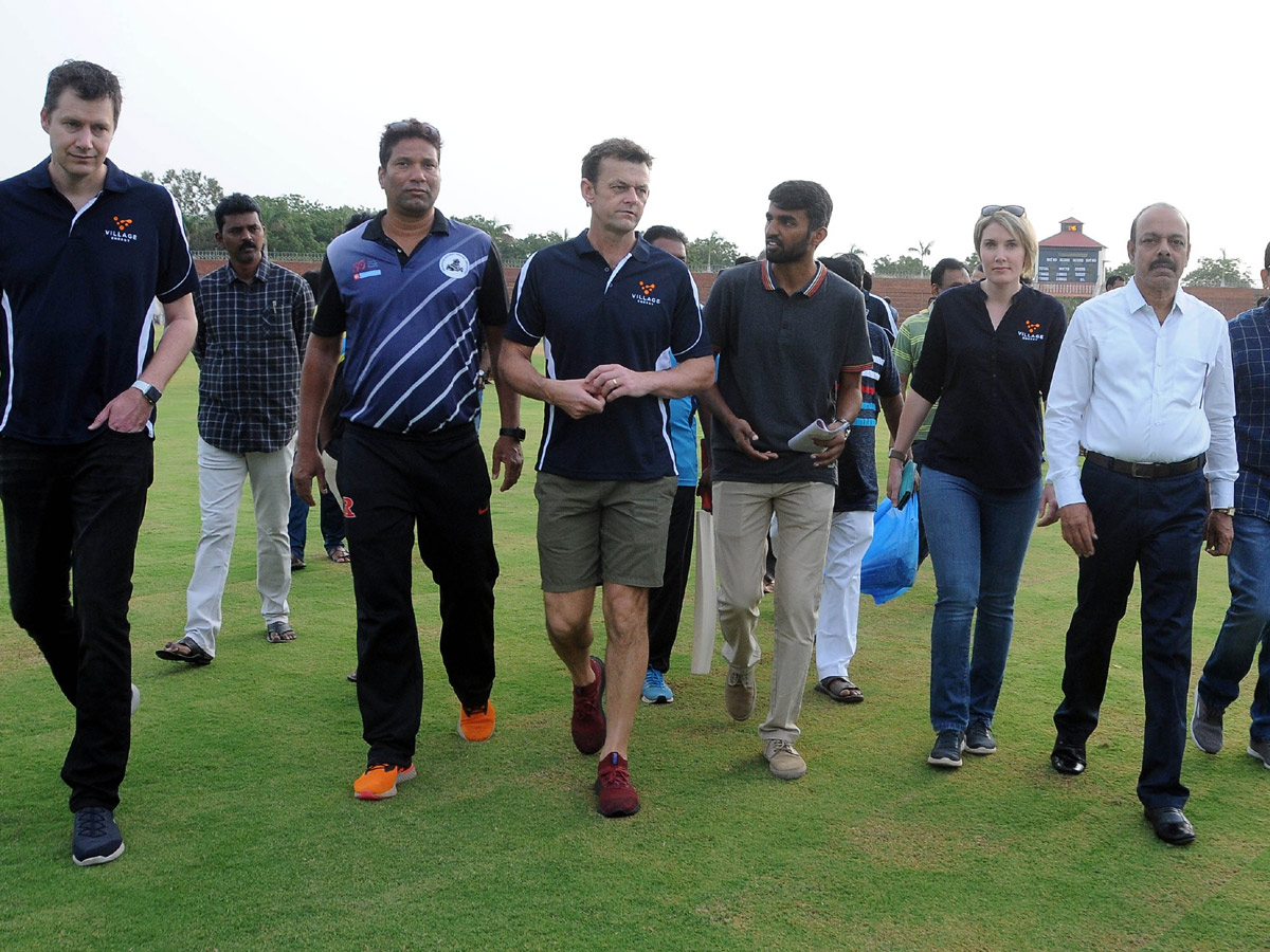 Adam Gilchrist Visited RDT Ground at Anantapur Photo Gallery - Sakshi11