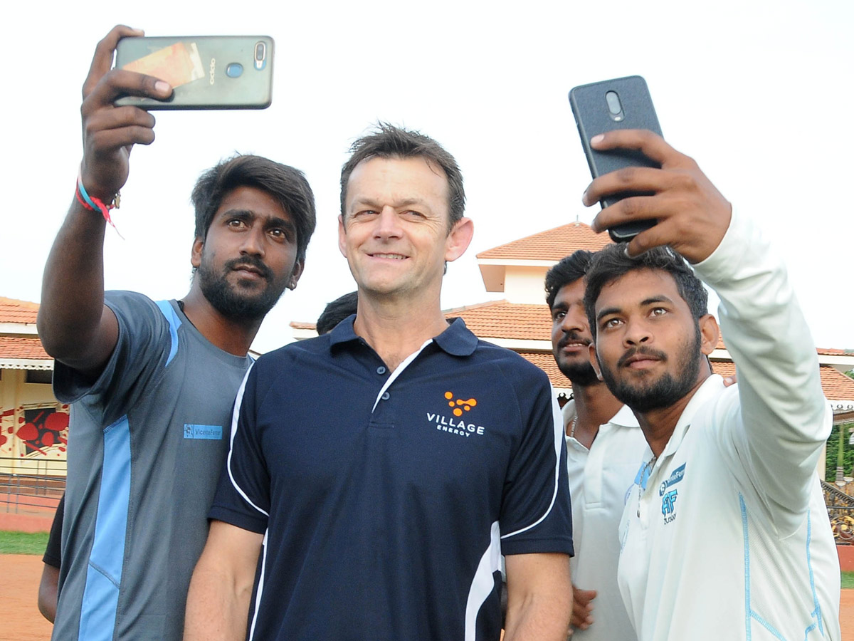 Adam Gilchrist Visited RDT Ground at Anantapur Photo Gallery - Sakshi2