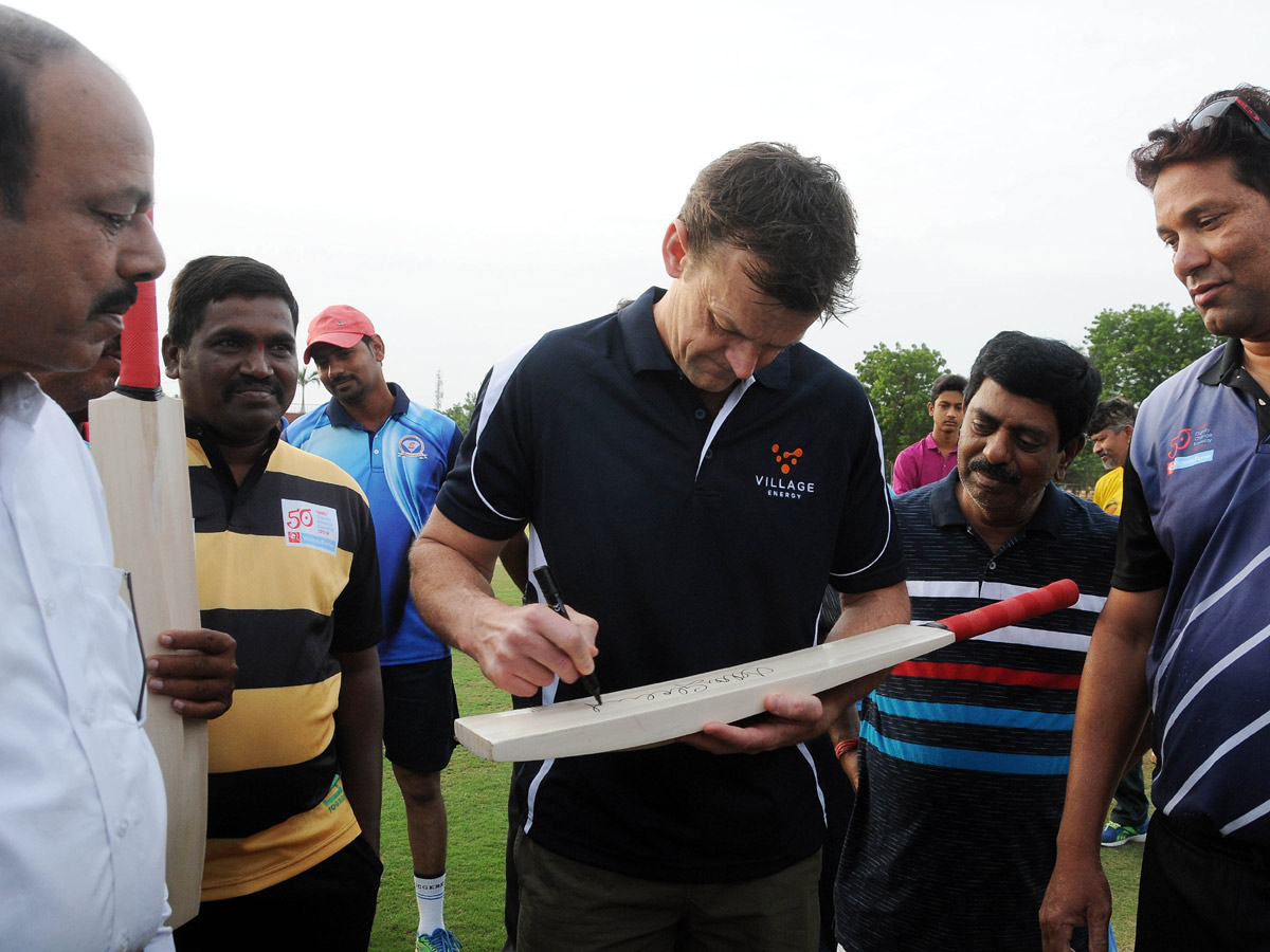 Adam Gilchrist Visited RDT Ground at Anantapur Photo Gallery - Sakshi20