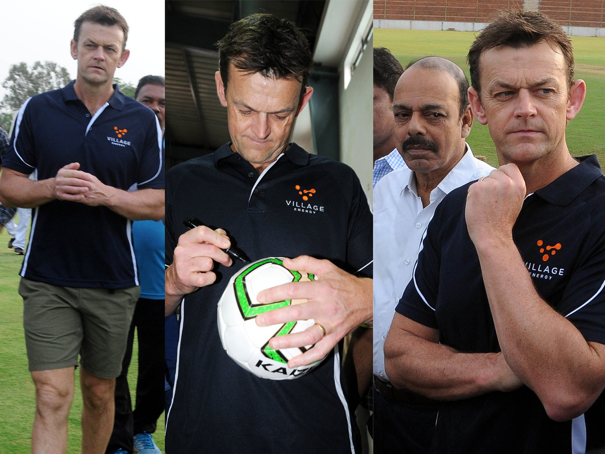 Adam Gilchrist Visited RDT Ground at Anantapur Photo Gallery - Sakshi27