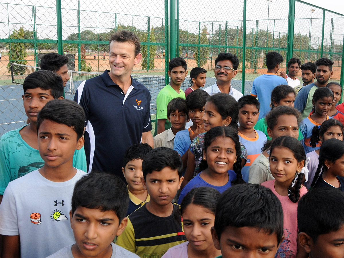 Adam Gilchrist Visited RDT Ground at Anantapur Photo Gallery - Sakshi5