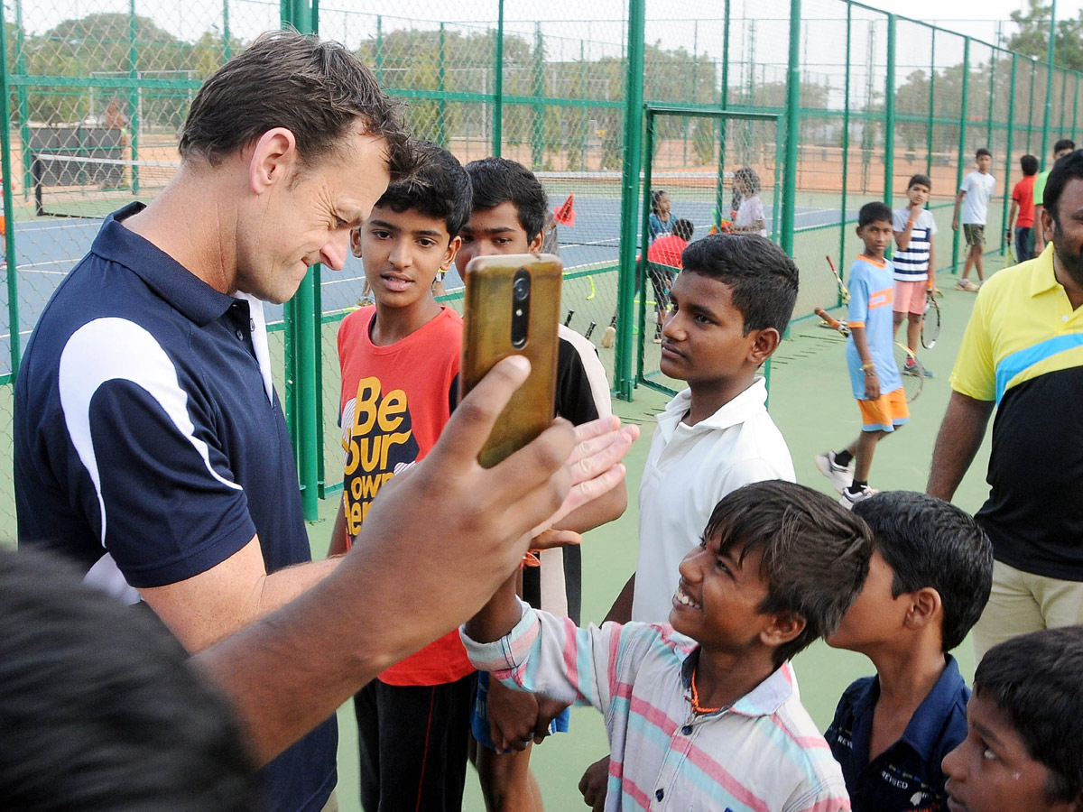 Adam Gilchrist Visited RDT Ground at Anantapur Photo Gallery - Sakshi6