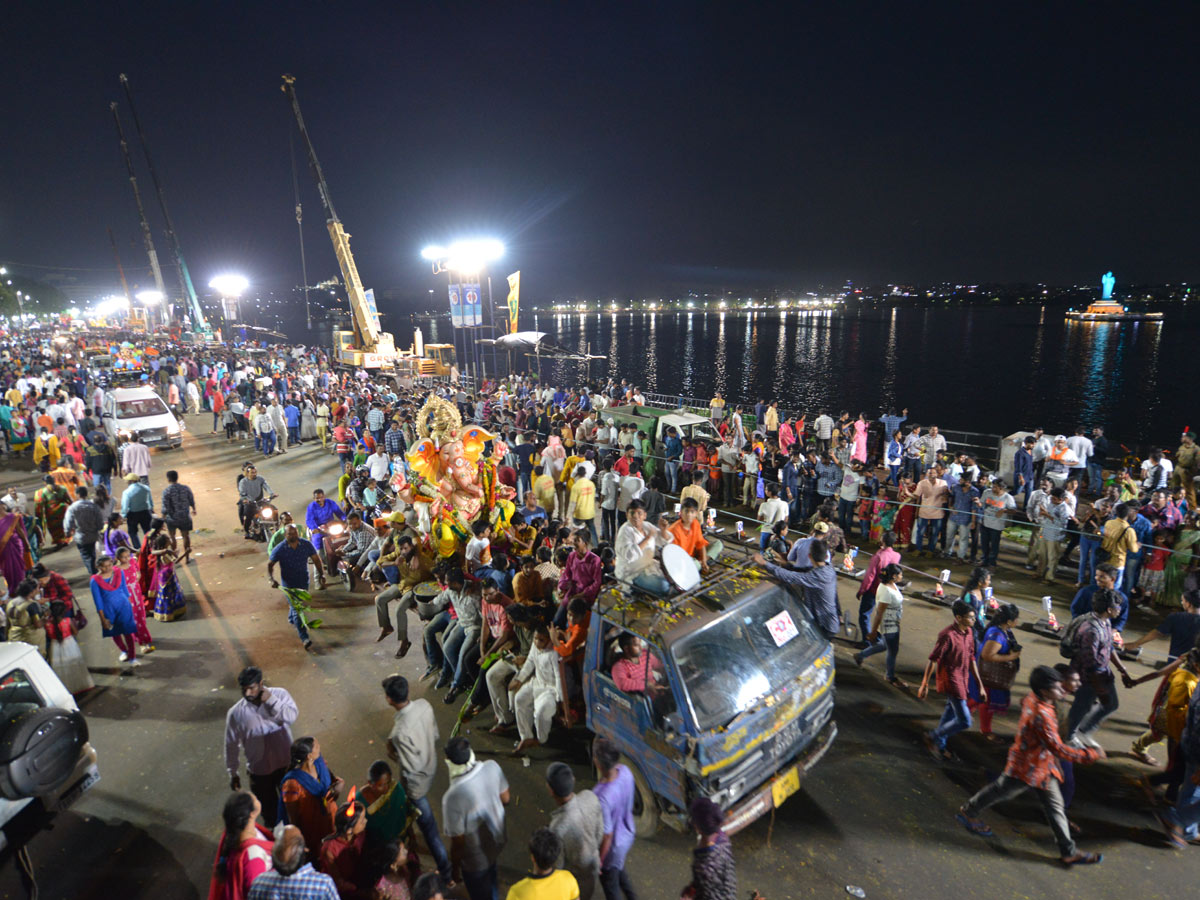 Ganesh Nimajjanam At Hussain Sagar Photo Gallery - Sakshi44