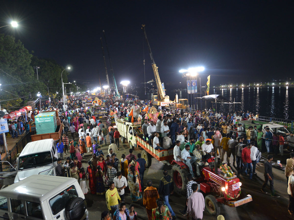 Ganesh Nimajjanam At Hussain Sagar Photo Gallery - Sakshi45