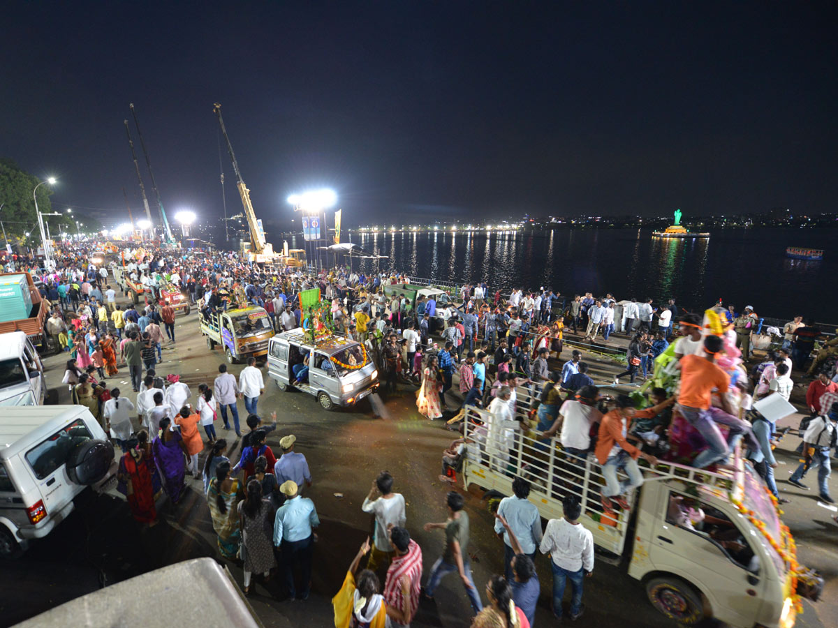 Ganesh Nimajjanam At Hussain Sagar Photo Gallery - Sakshi46