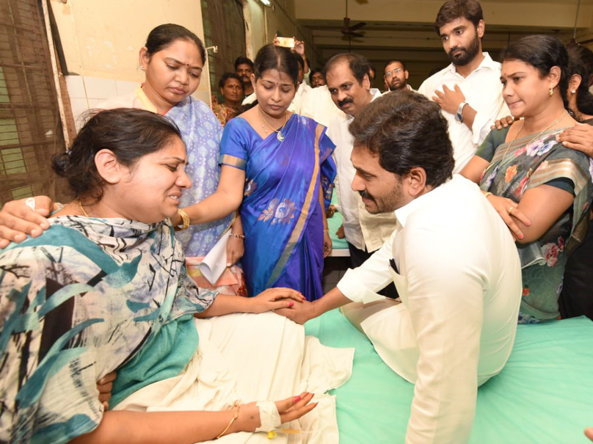  AP CM YS Jagan consoles boat Incident victims Photo Gallery - Sakshi11