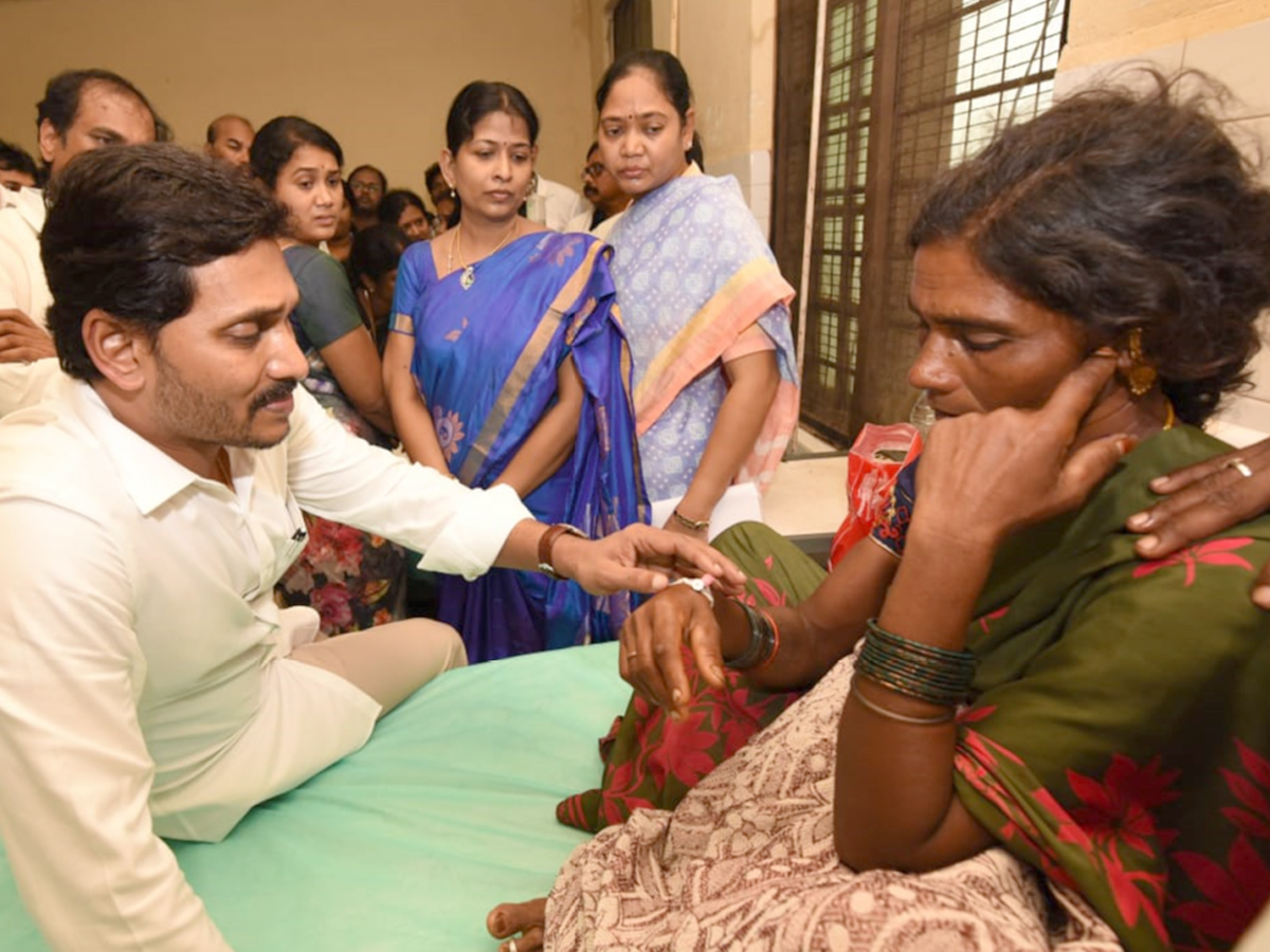  AP CM YS Jagan consoles boat Incident victims Photo Gallery - Sakshi12