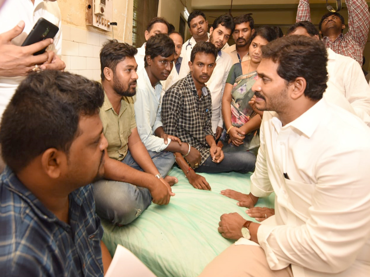  AP CM YS Jagan consoles boat Incident victims Photo Gallery - Sakshi5