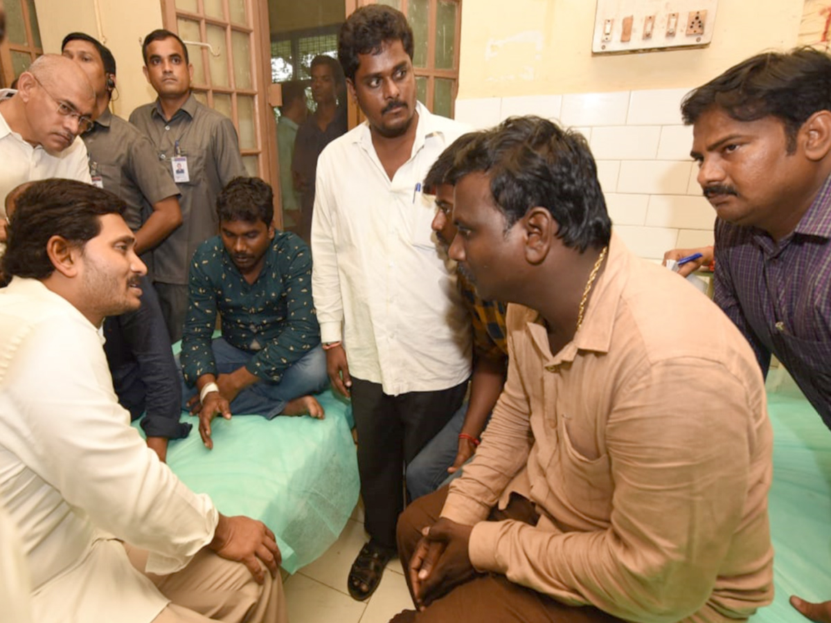  AP CM YS Jagan consoles boat Incident victims Photo Gallery - Sakshi8