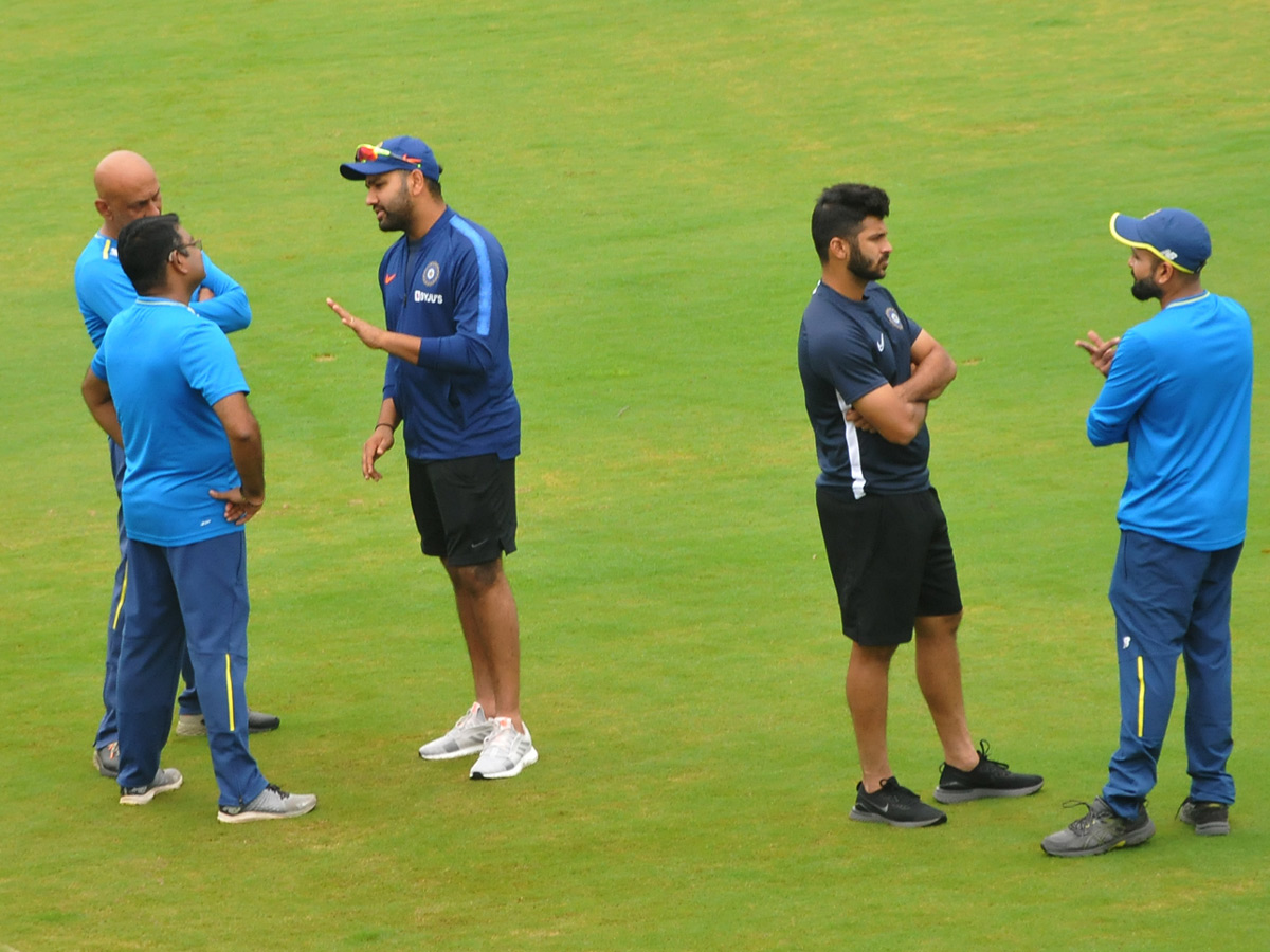 Board Presidents XI vs South Africa Practice Match at Vizianagaram - Sakshi1