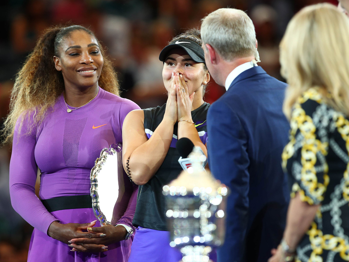 Bianca Andreescu Celebrates in US Open Win Photo Gallery - Sakshi15