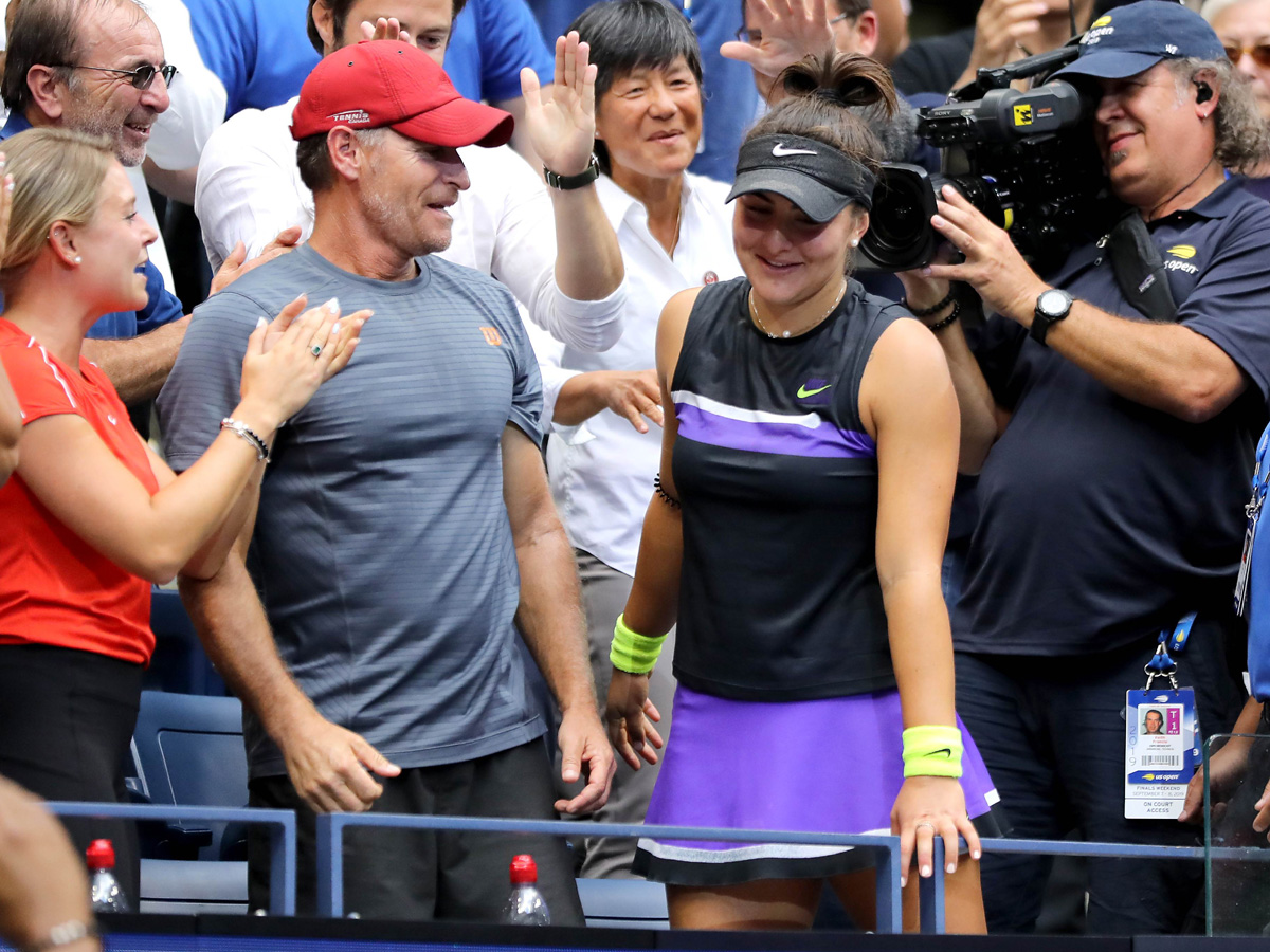 Bianca Andreescu Celebrates in US Open Win Photo Gallery - Sakshi20