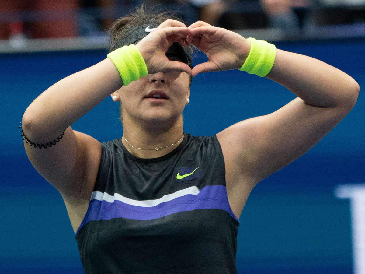 Bianca Andreescu Celebrates in US Open Win Photo Gallery - Sakshi22