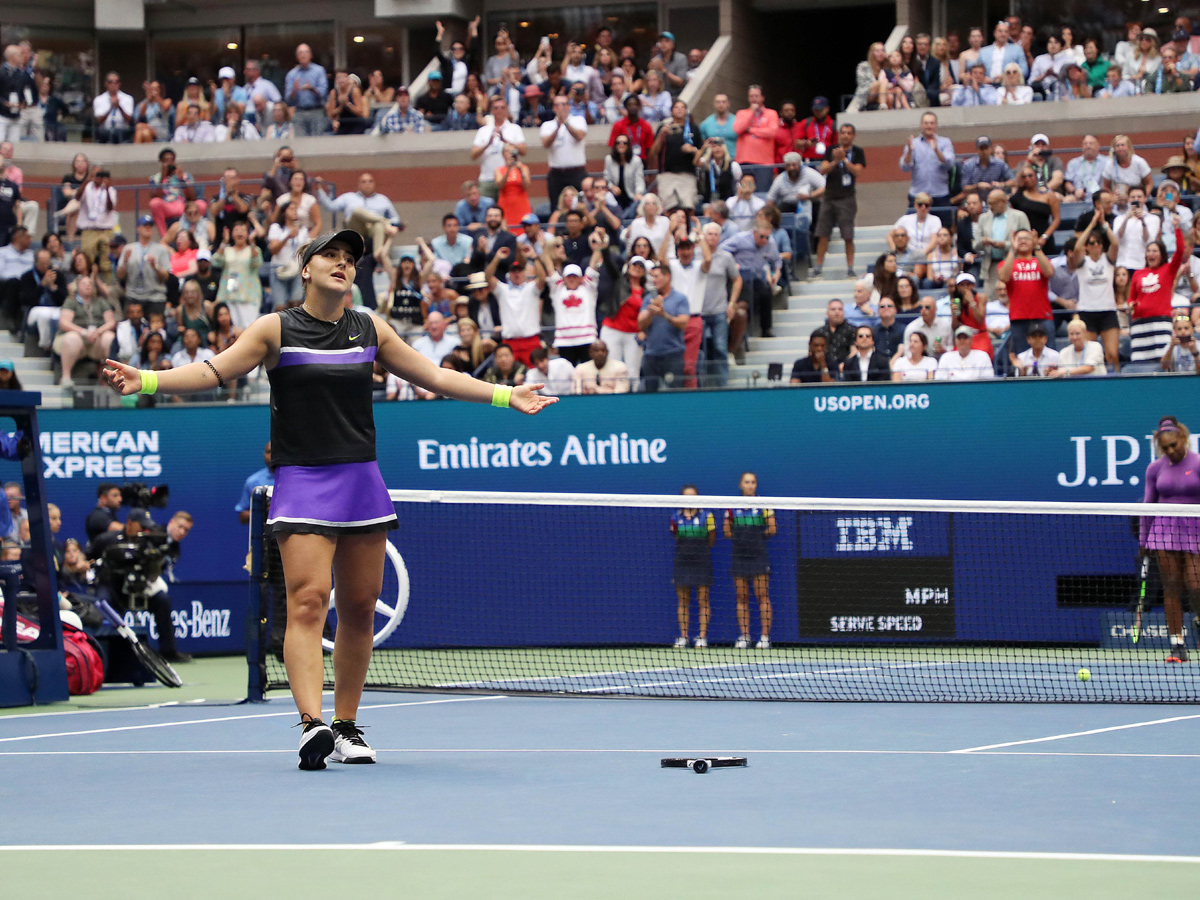 Bianca Andreescu Celebrates in US Open Win Photo Gallery - Sakshi29