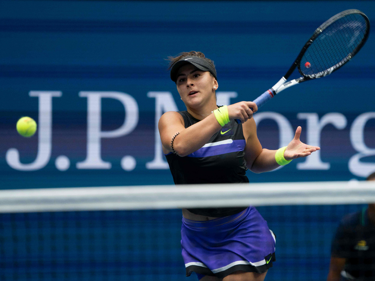 Bianca Andreescu Celebrates in US Open Win Photo Gallery - Sakshi9