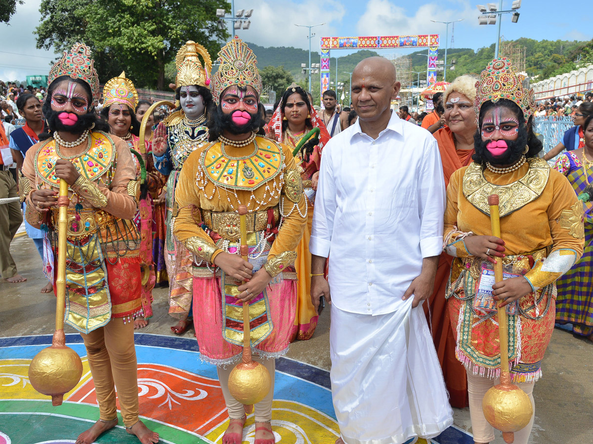 Bramotsavams Sri vari Chinnasesha Vahana at Tirumala Photo Gallery - Sakshi3