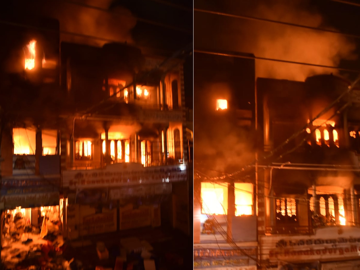 Nellore Chinna bazar fire Accident PHoto Gallery - Sakshi5