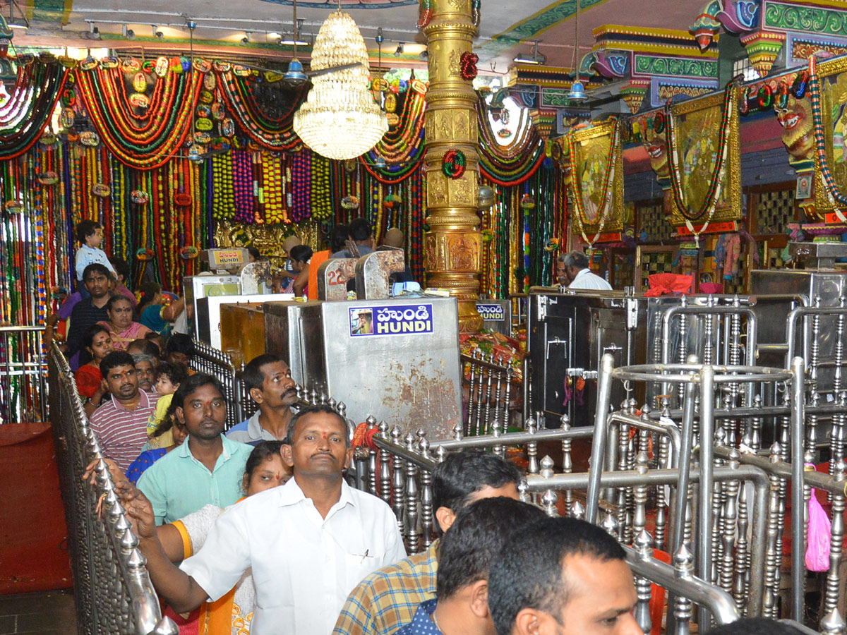 Vijayawada Kanaka Durgamma Gajula Mahotsavam Photo Gallery - Sakshi12