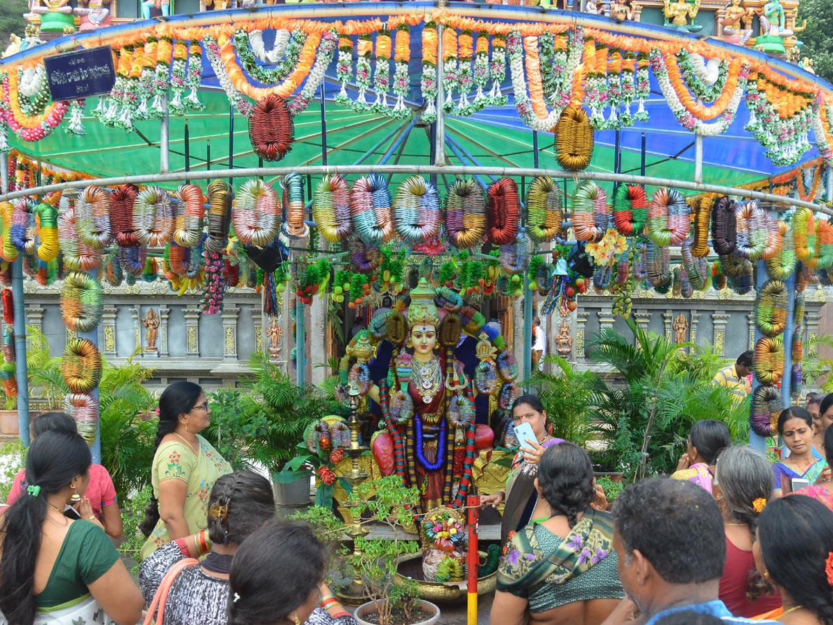 Vijayawada Kanaka Durgamma Gajula Mahotsavam Photo Gallery - Sakshi16