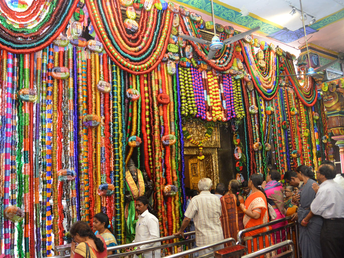 Vijayawada Kanaka Durgamma Gajula Mahotsavam Photo Gallery - Sakshi18