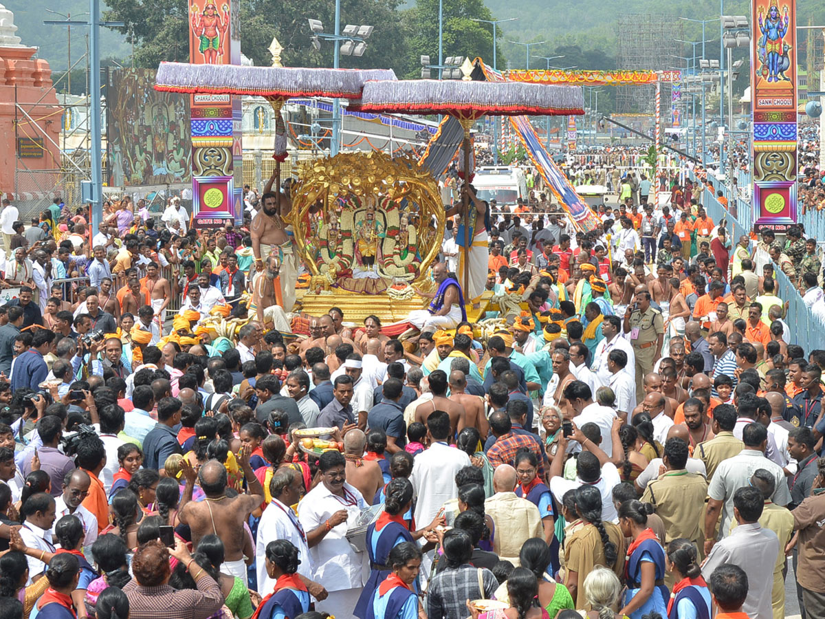 Tirumala Brahmotsavam Srivaru On Kalpavriksha Vahanam Photo Gallery  - Sakshi10