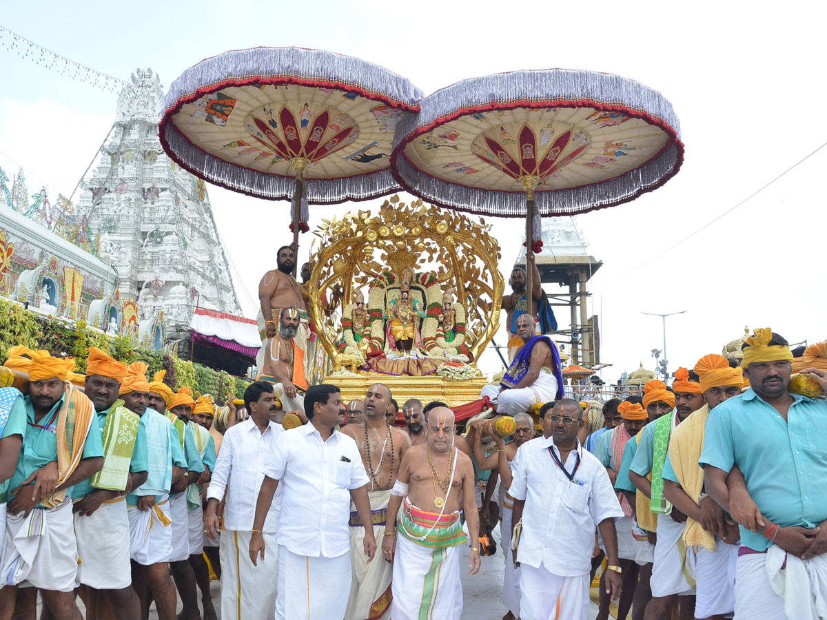 Tirumala Brahmotsavam Srivaru On Kalpavriksha Vahanam Photo Gallery  - Sakshi24