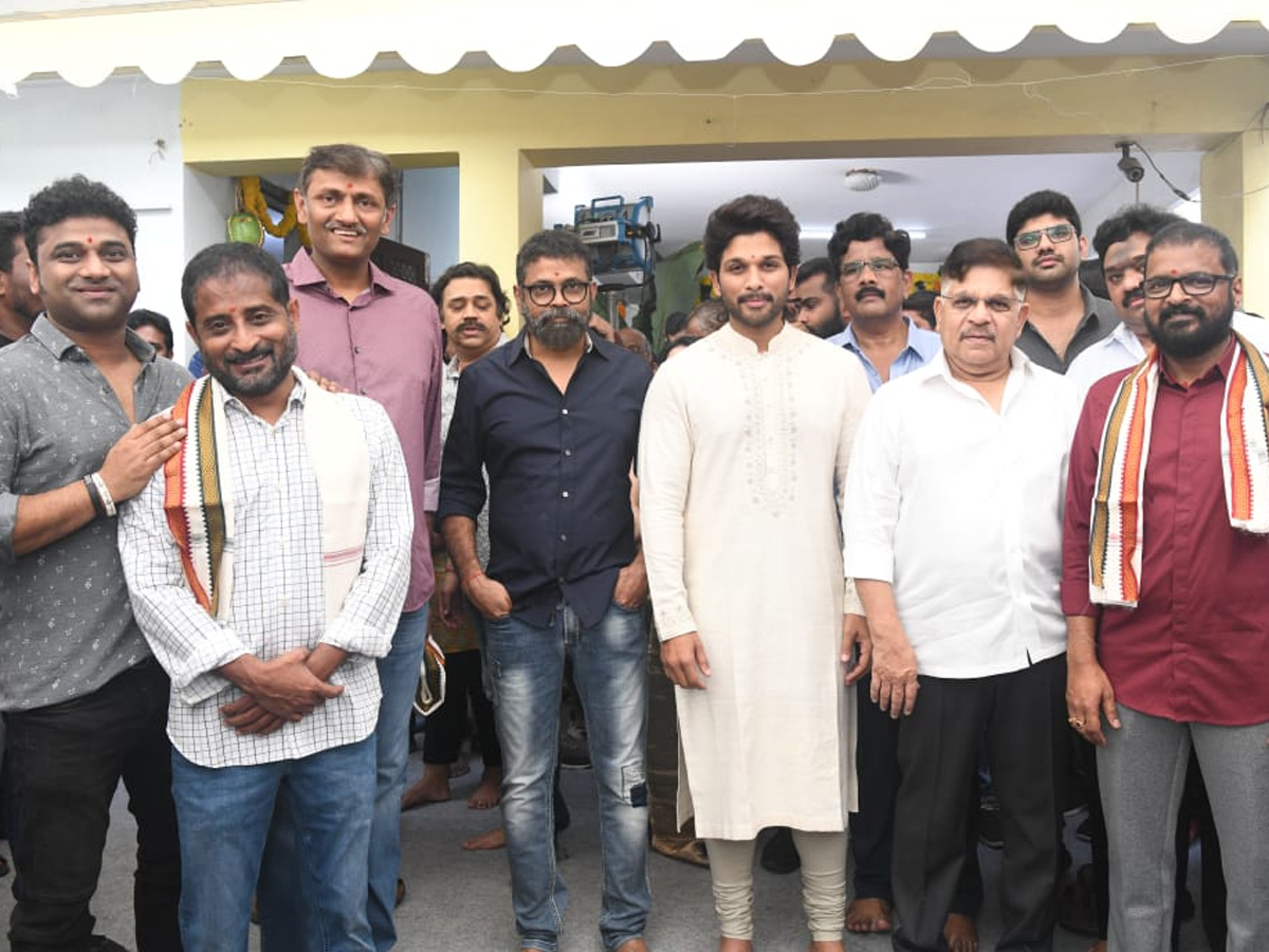 Allu Arjun And Sukumar New Movie Opening Photo Gallery - Sakshi2