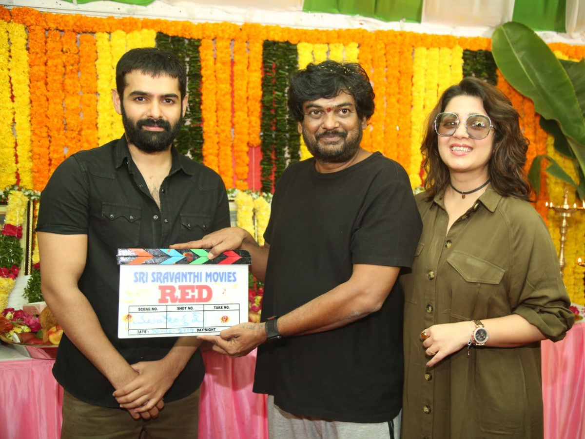 Ram Pothineni New Movie RED Movie Opening Photo Gallery - Sakshi1