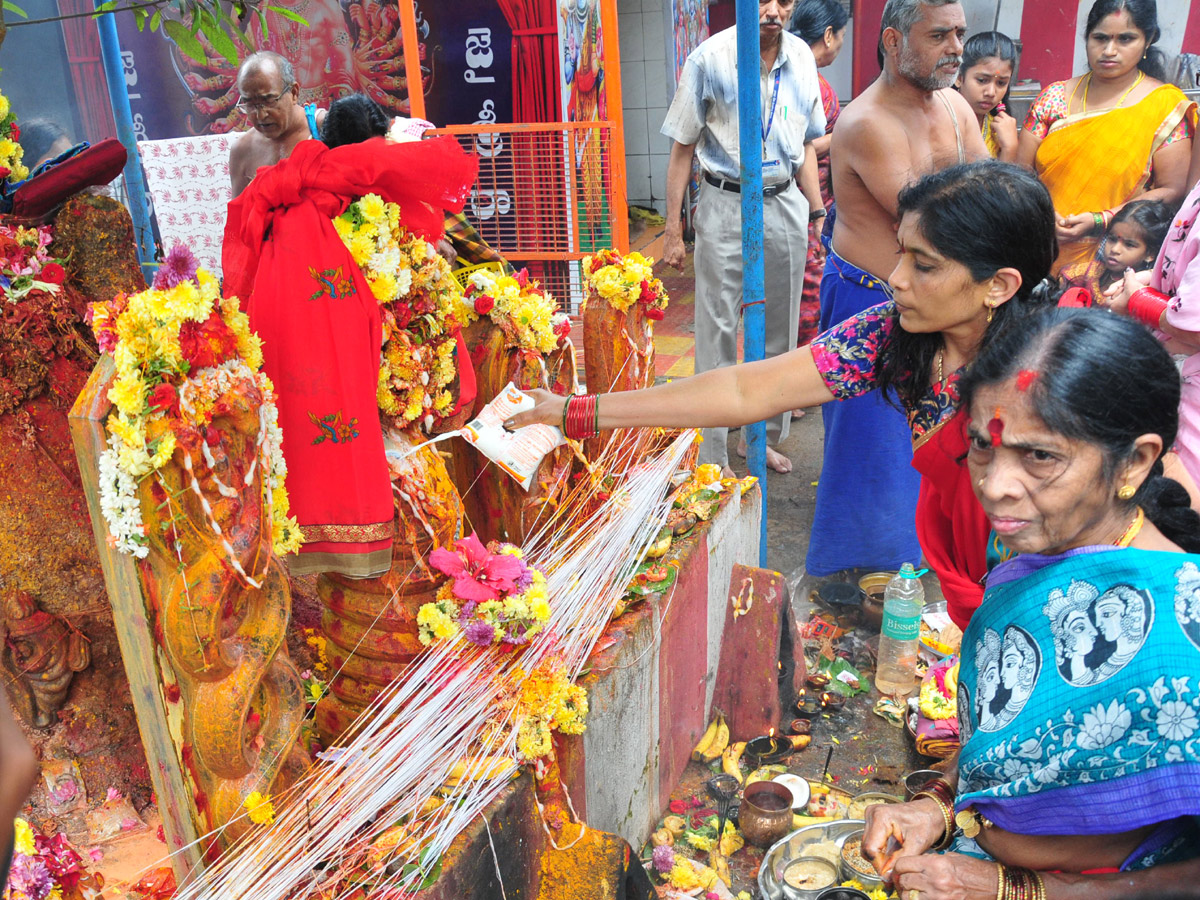 Telugu States Celebrating Nagula Chavithi Festival Photo Gallery - Sakshi16