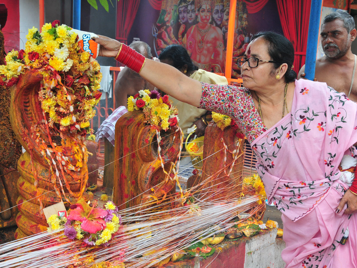 Telugu States Celebrating Nagula Chavithi Festival Photo Gallery - Sakshi20