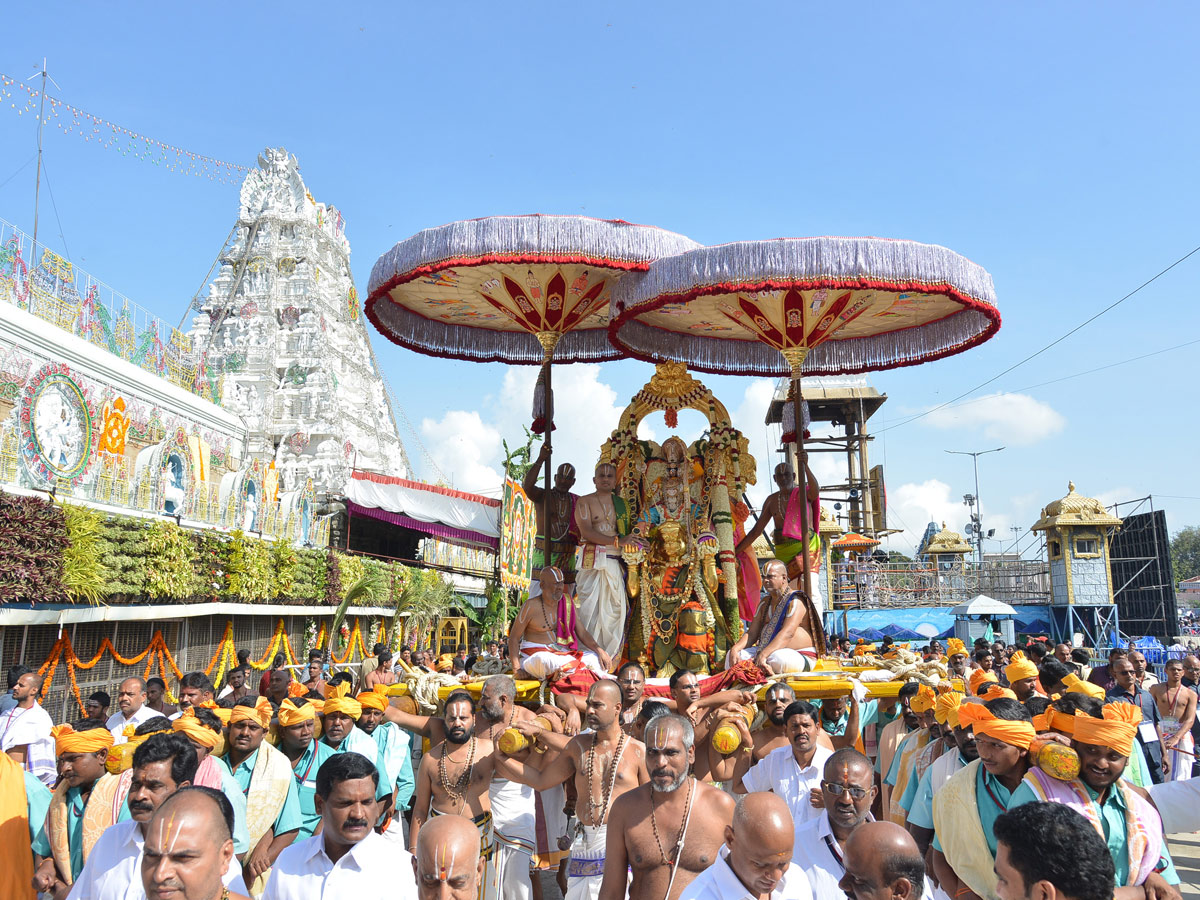 Hanumantha Vahanam Brahmotsavam At Tirumala Photo Gallery - Sakshi1