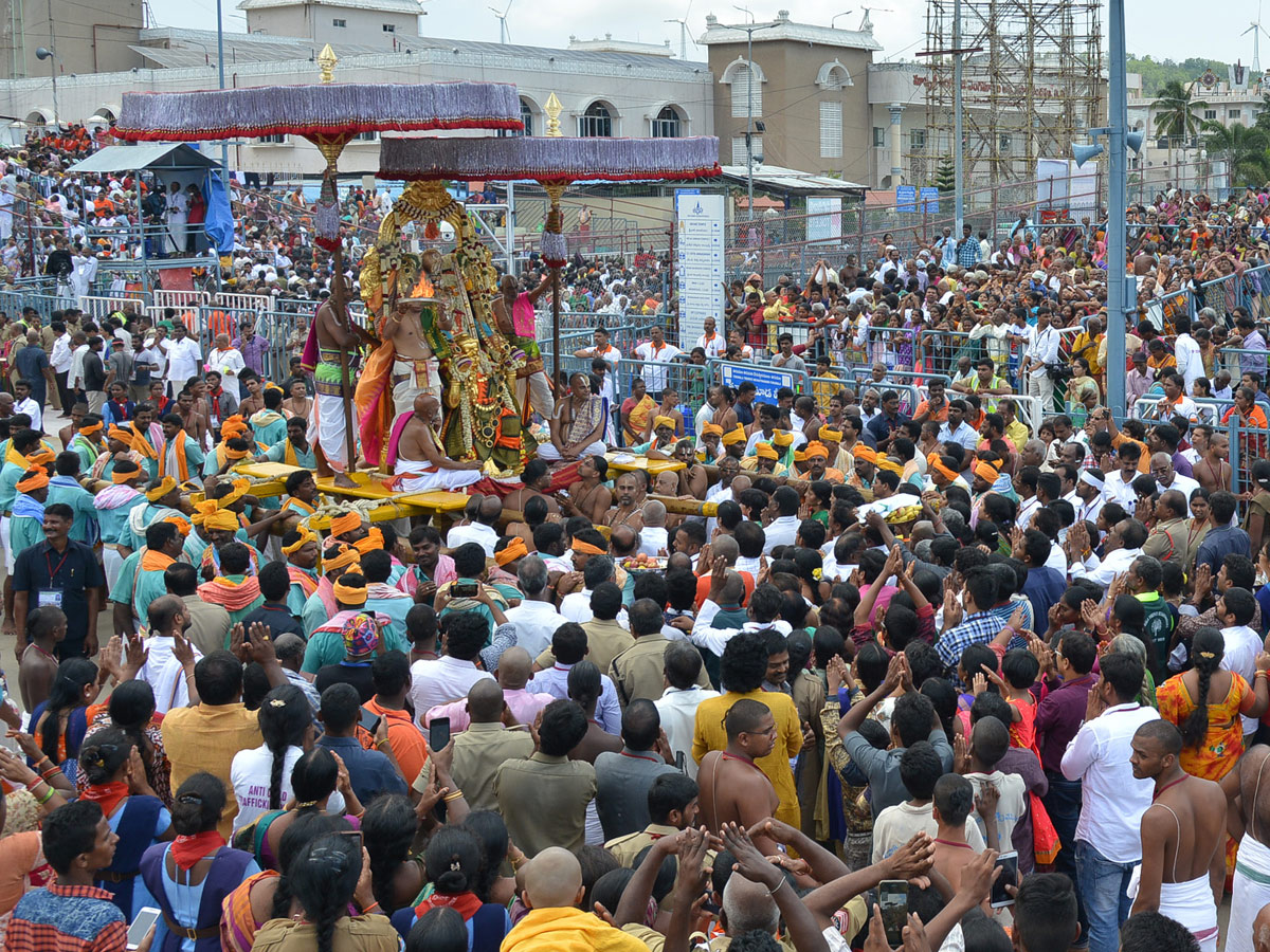 Hanumantha Vahanam Brahmotsavam At Tirumala Photo Gallery - Sakshi3