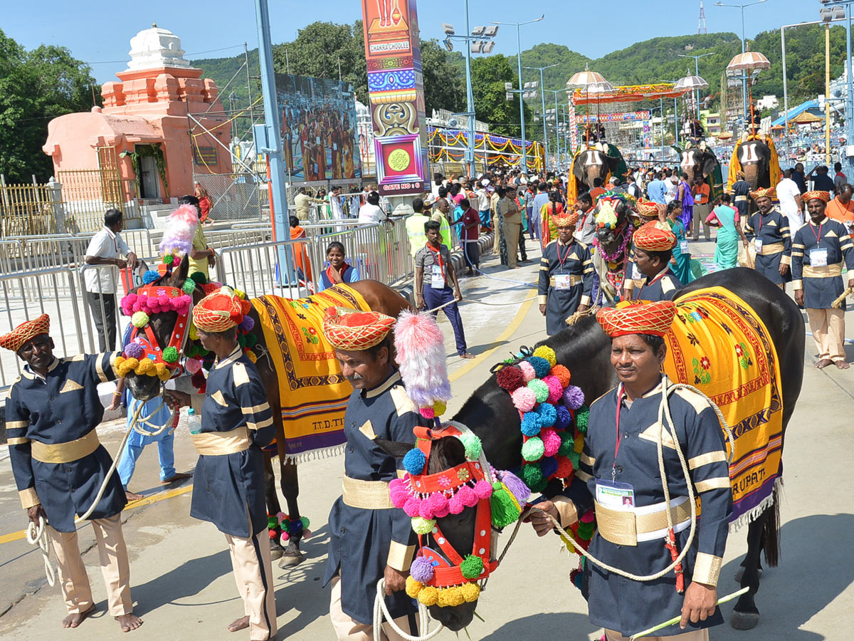 Tirumala Srivari Brahmotsavam Garuda Vaahana Seva Photo Gallery - Sakshi9