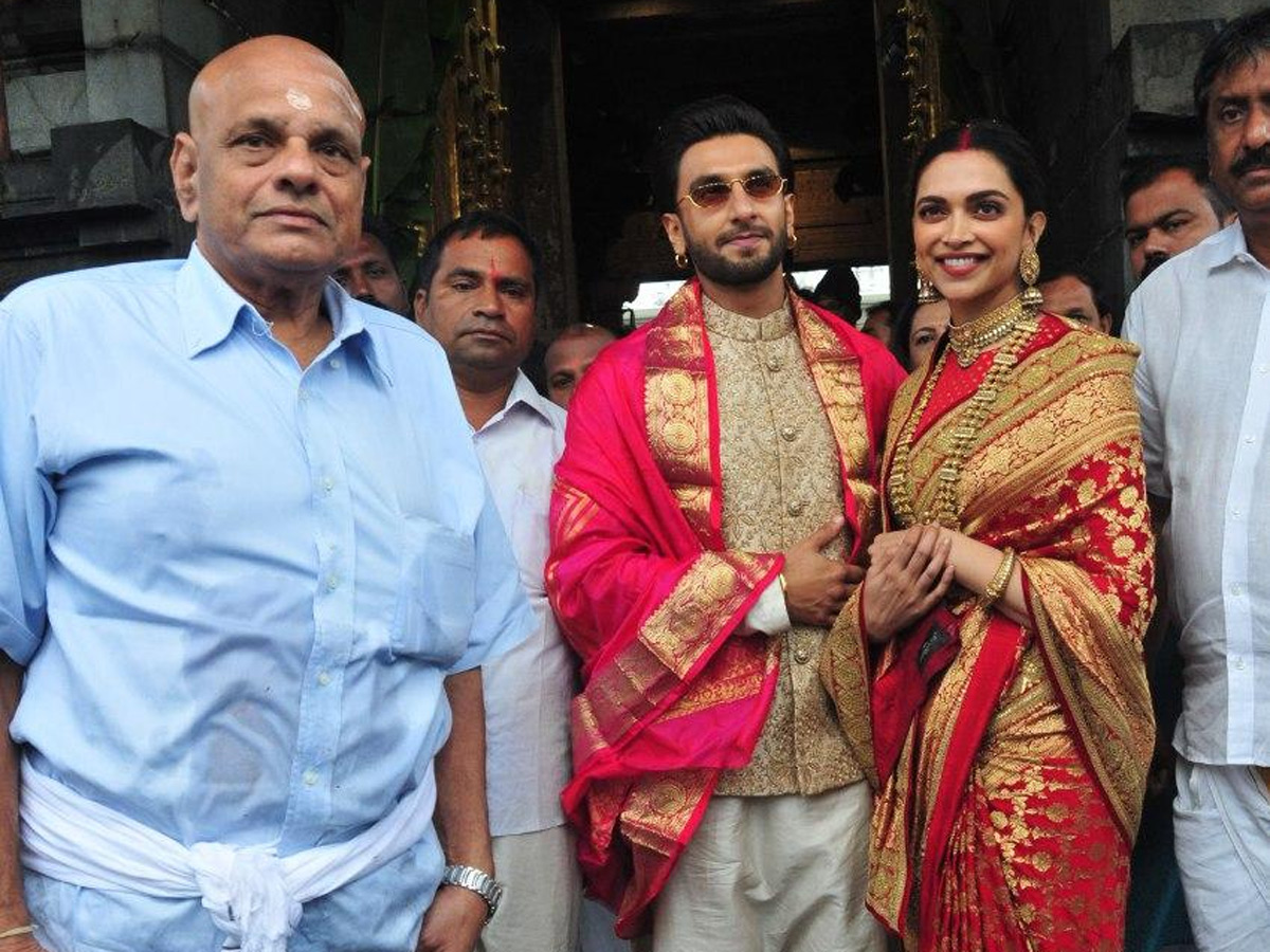 Ranveer Singh Deepika Padukone Visits Tirumala Photo Gallery - Sakshi10