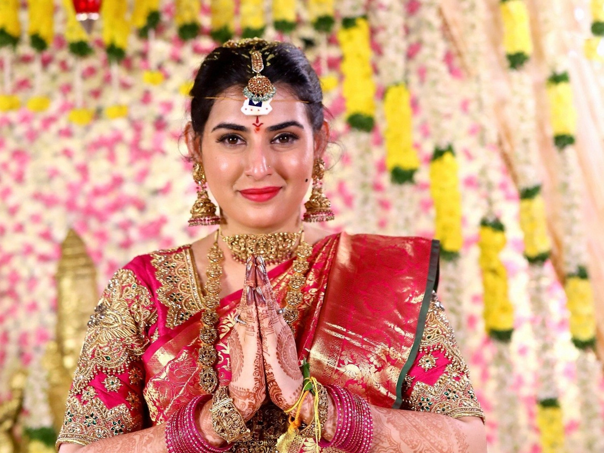 Actress Archana Veda Wedding With Jagadeesh HD Gallery - Sakshi8